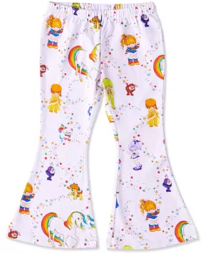 Kip & Co X Rainbow Brite | Star Shower Organic Cotton Flare Leggings