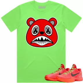 Kobe 6 Reverse Grinch 6s Shirt to Match - ANGRY BAWS BEAR