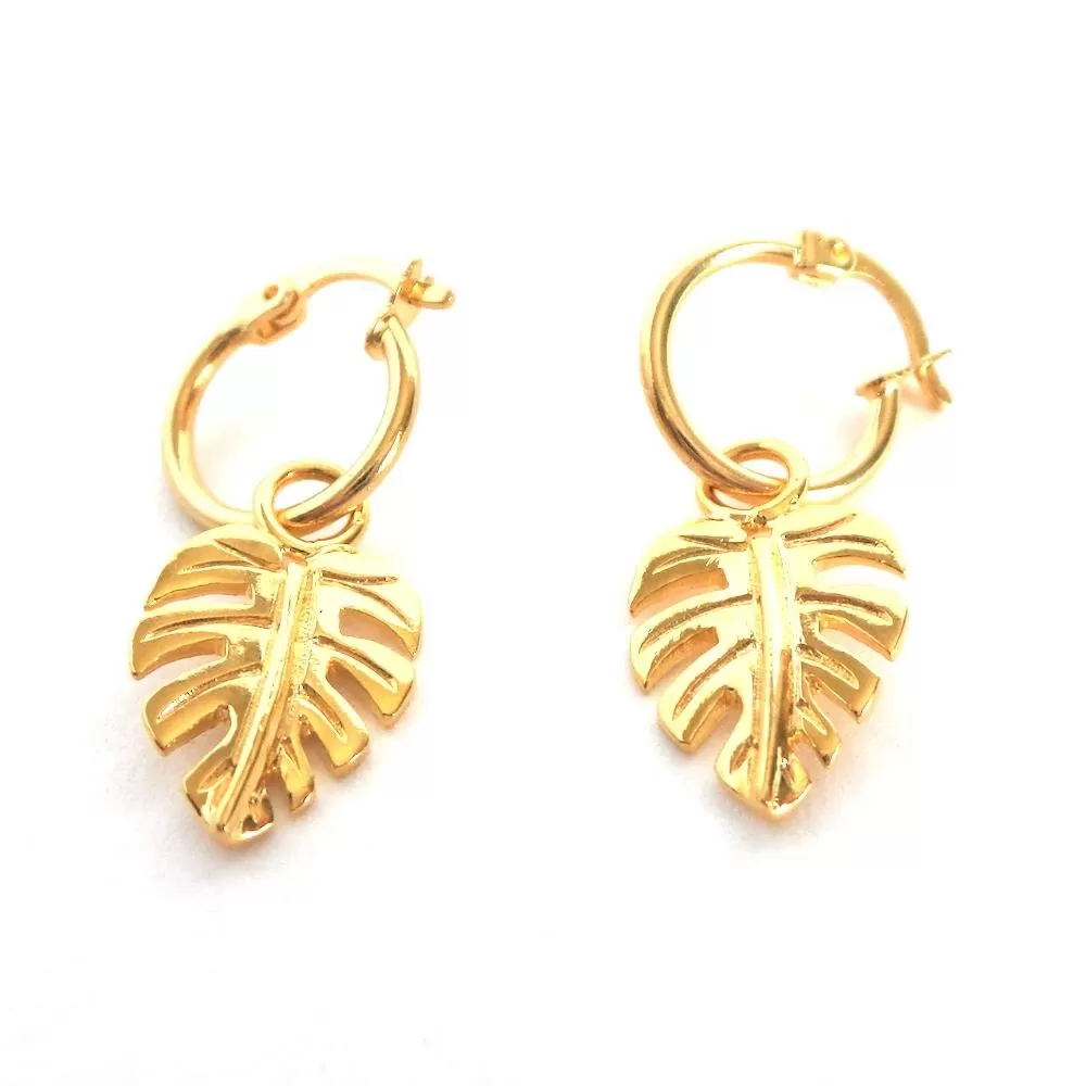 Leaf Mini Hoops