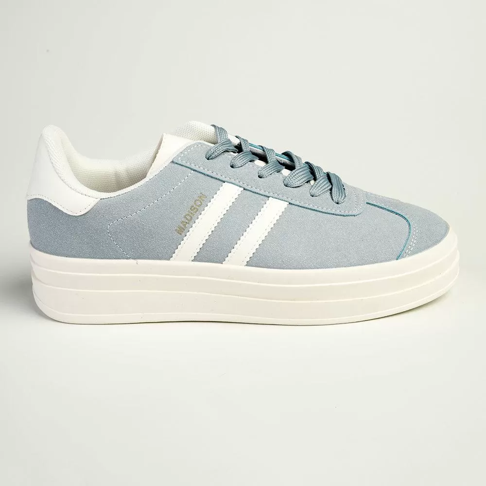 Madison Platform Fashion Sneaker - Light Blue