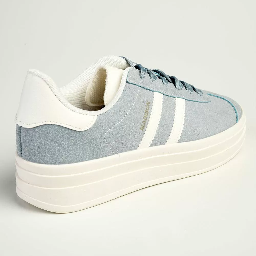 Madison Platform Fashion Sneaker - Light Blue