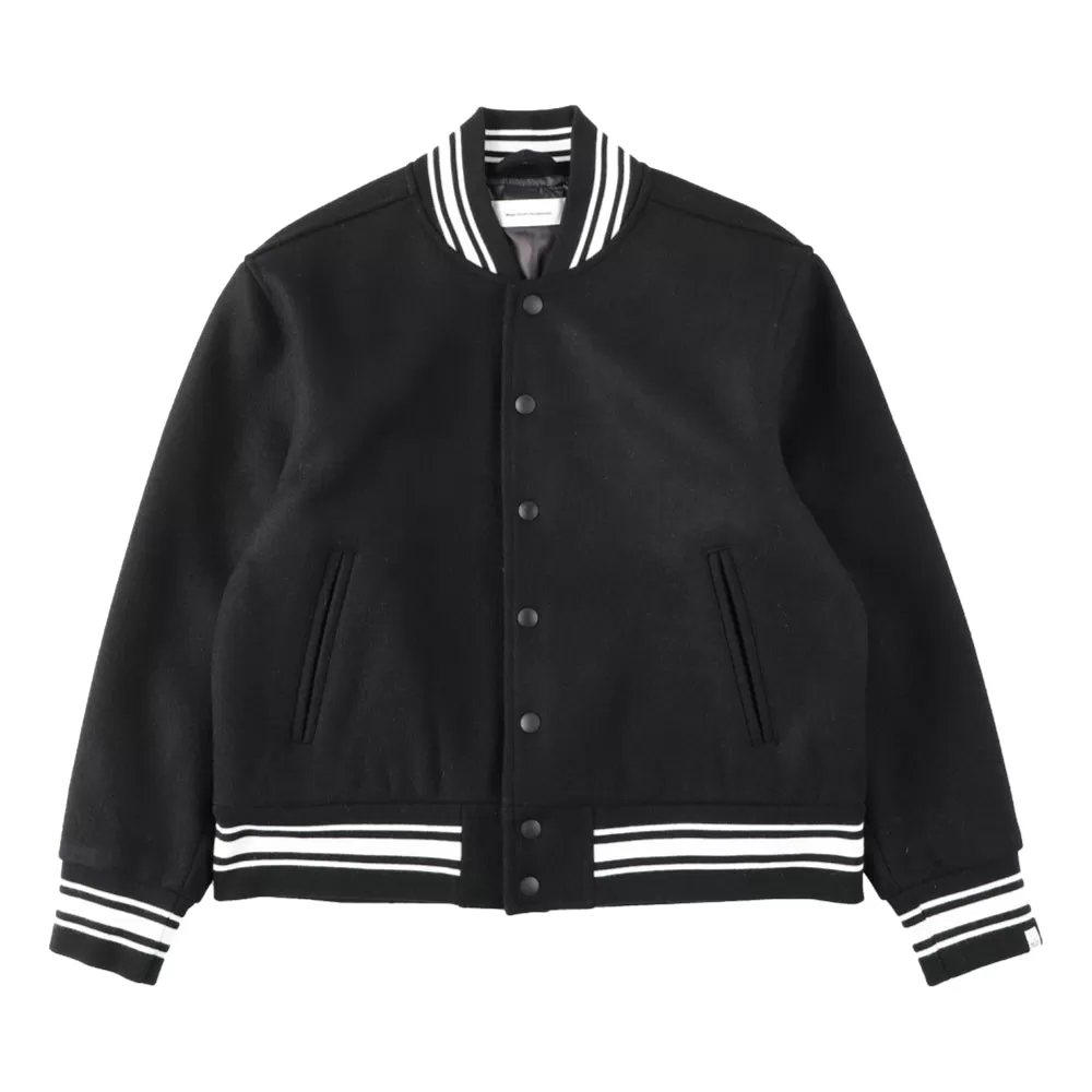 MAGICSTICK SHIKOU VERSITY JACKET-BLACK