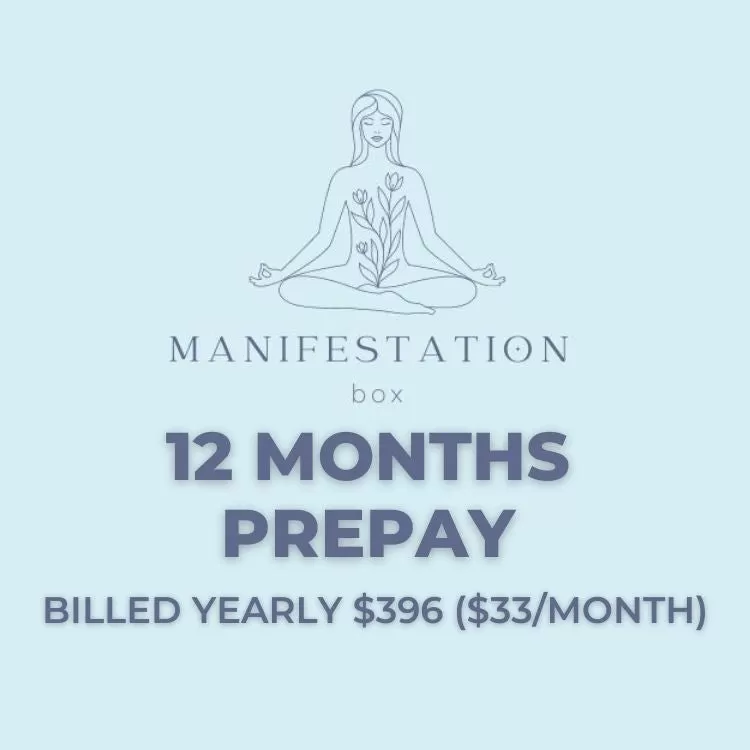 Manifestation Box - Yearly Prepay