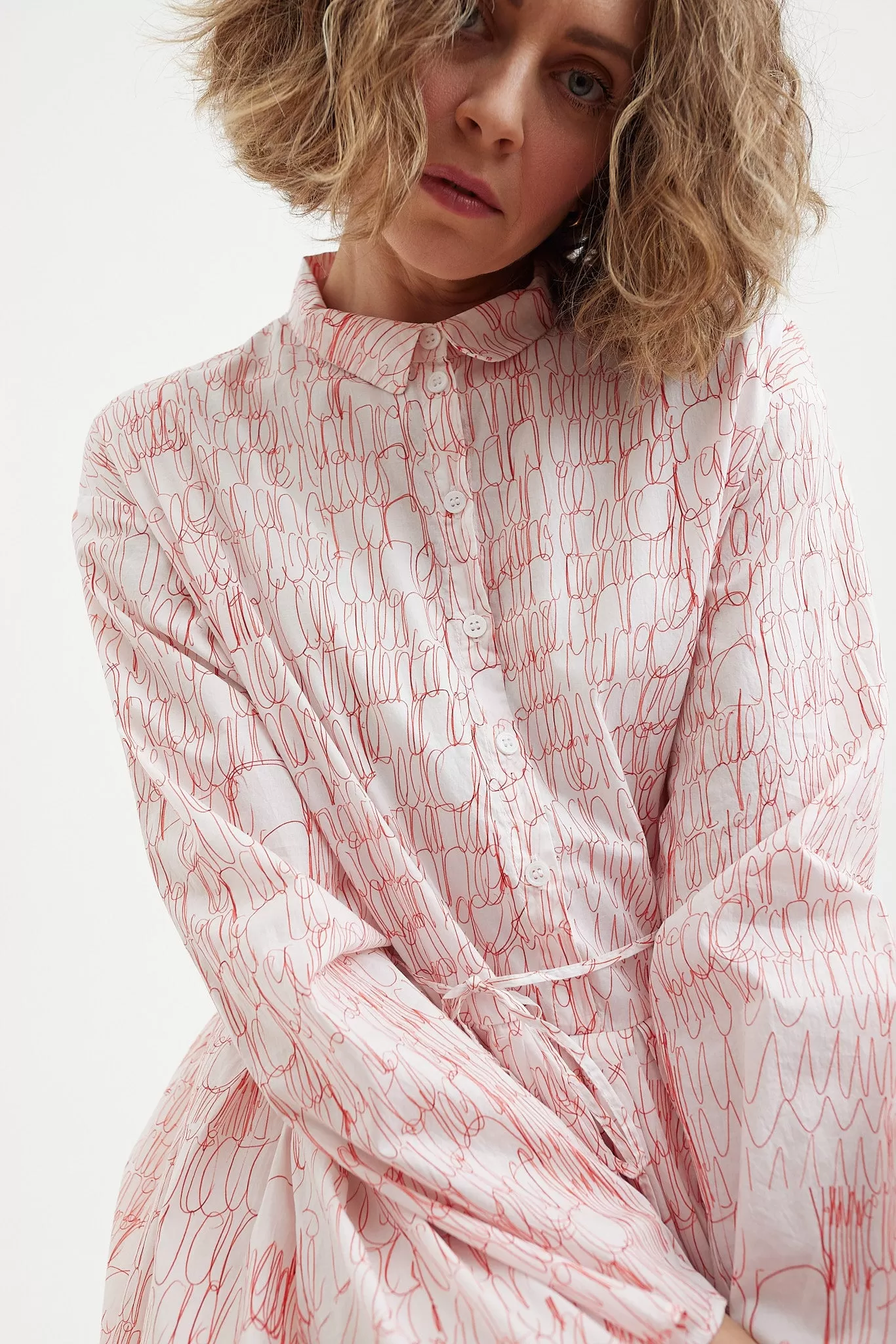 Manuelle Guibal - Keya Printed Shirt Dress