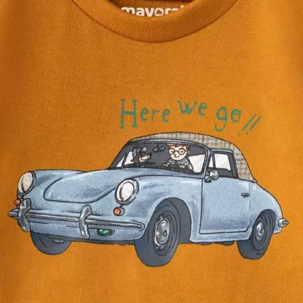 Mayoral Baby L/s Shirt Cars 2067-43