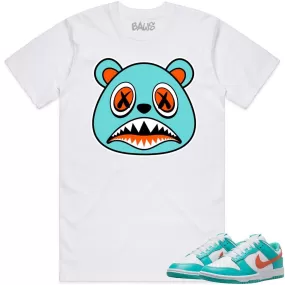 Miami Dunks Dolphins Shirt to Match - MIAMI BAWS BEAR