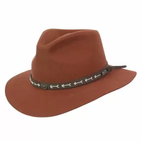 Mt. Warning Wool Boho Hat Rust