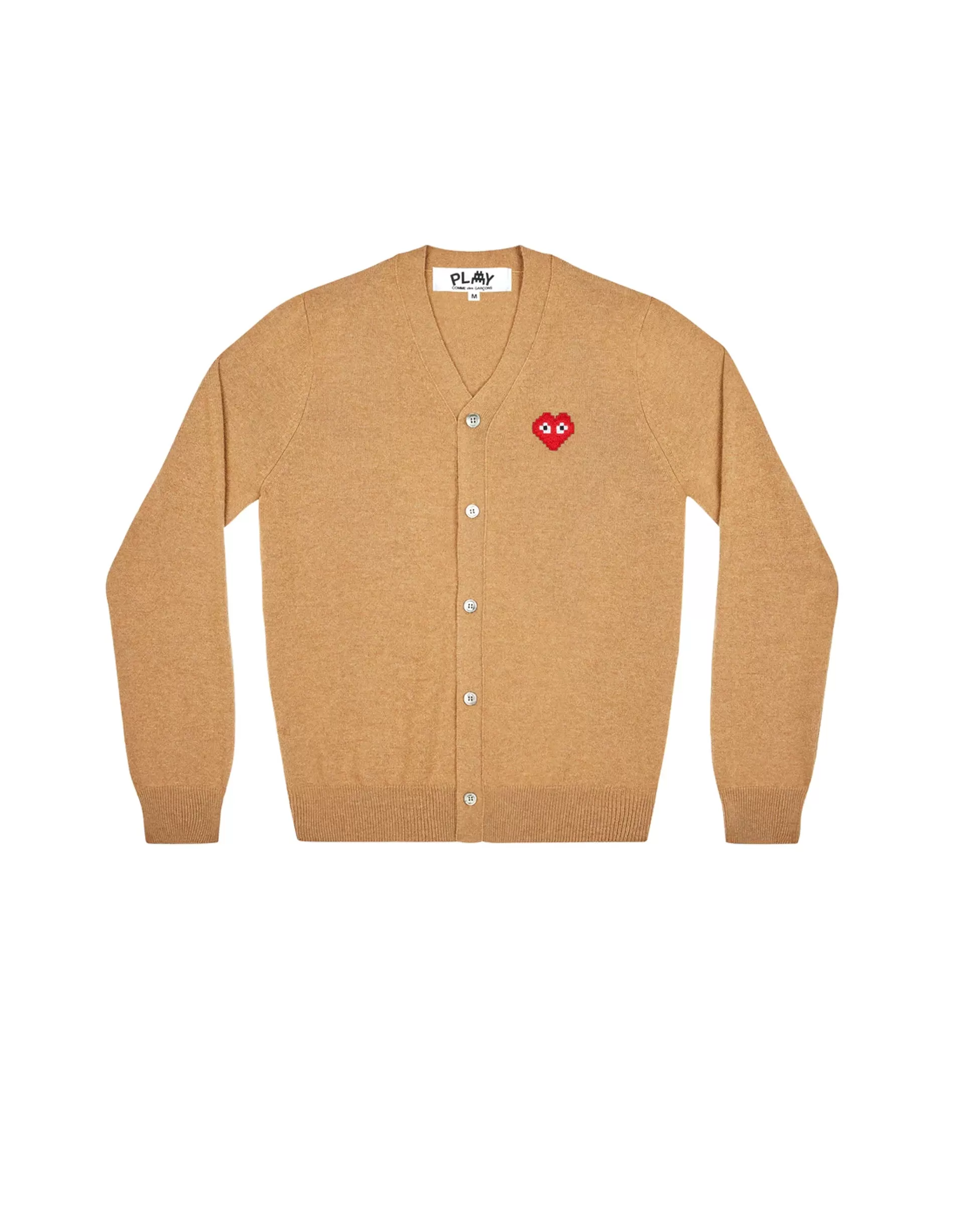 N084 INVADER CARDIGAN / CAMEL