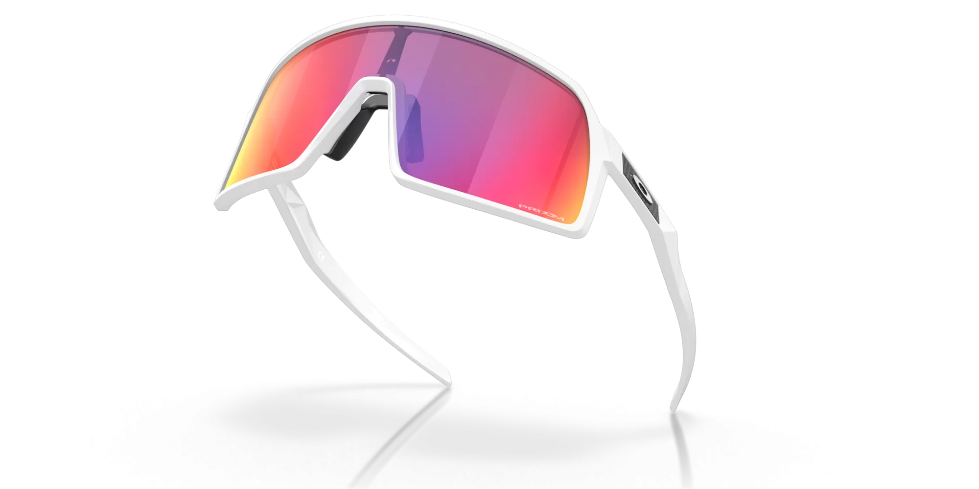 Oakley Sutro S Prizm Road Lenses Matte White Frame