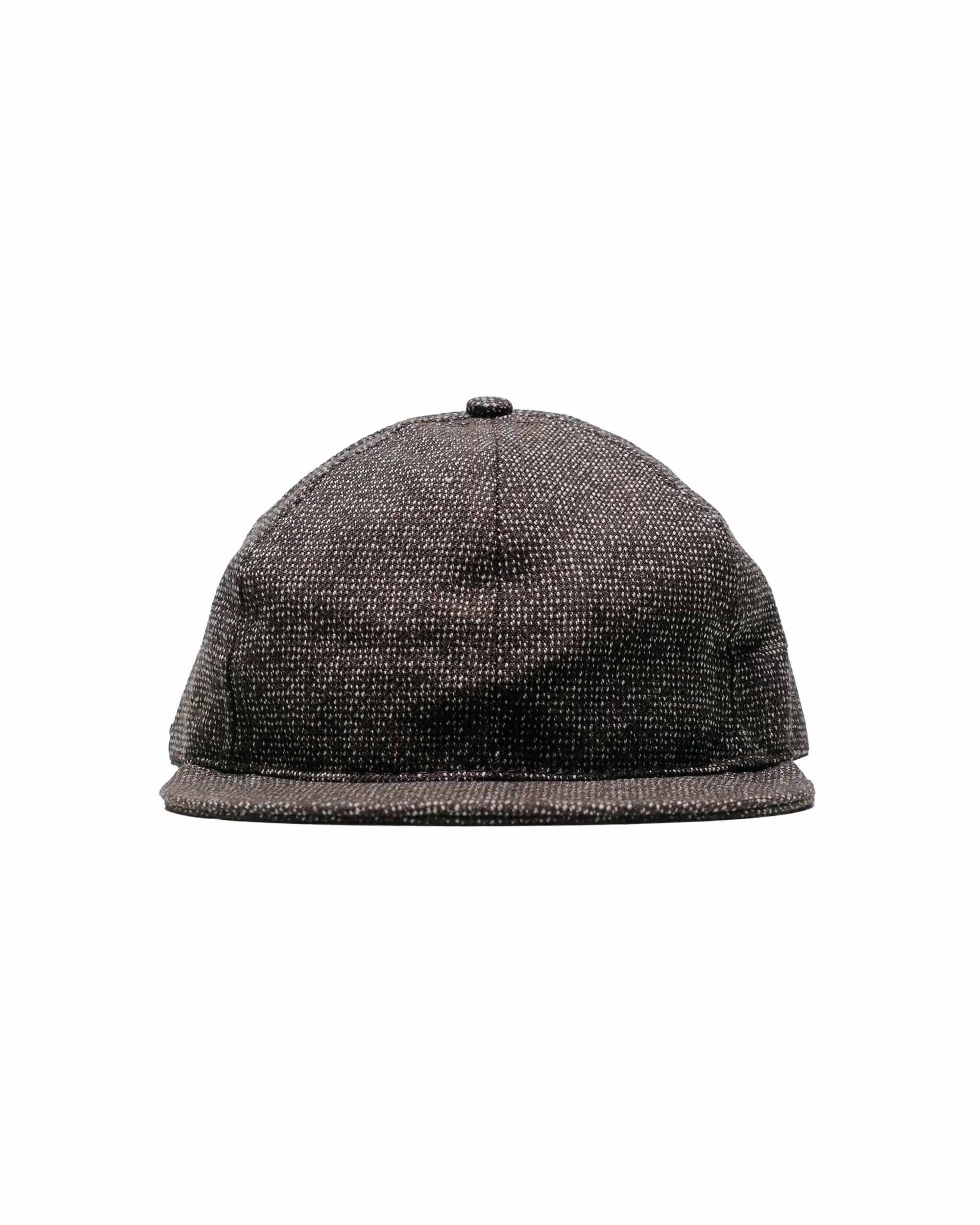 paa Floppy Ball Cap Brown Shetland Wool Space Tweed