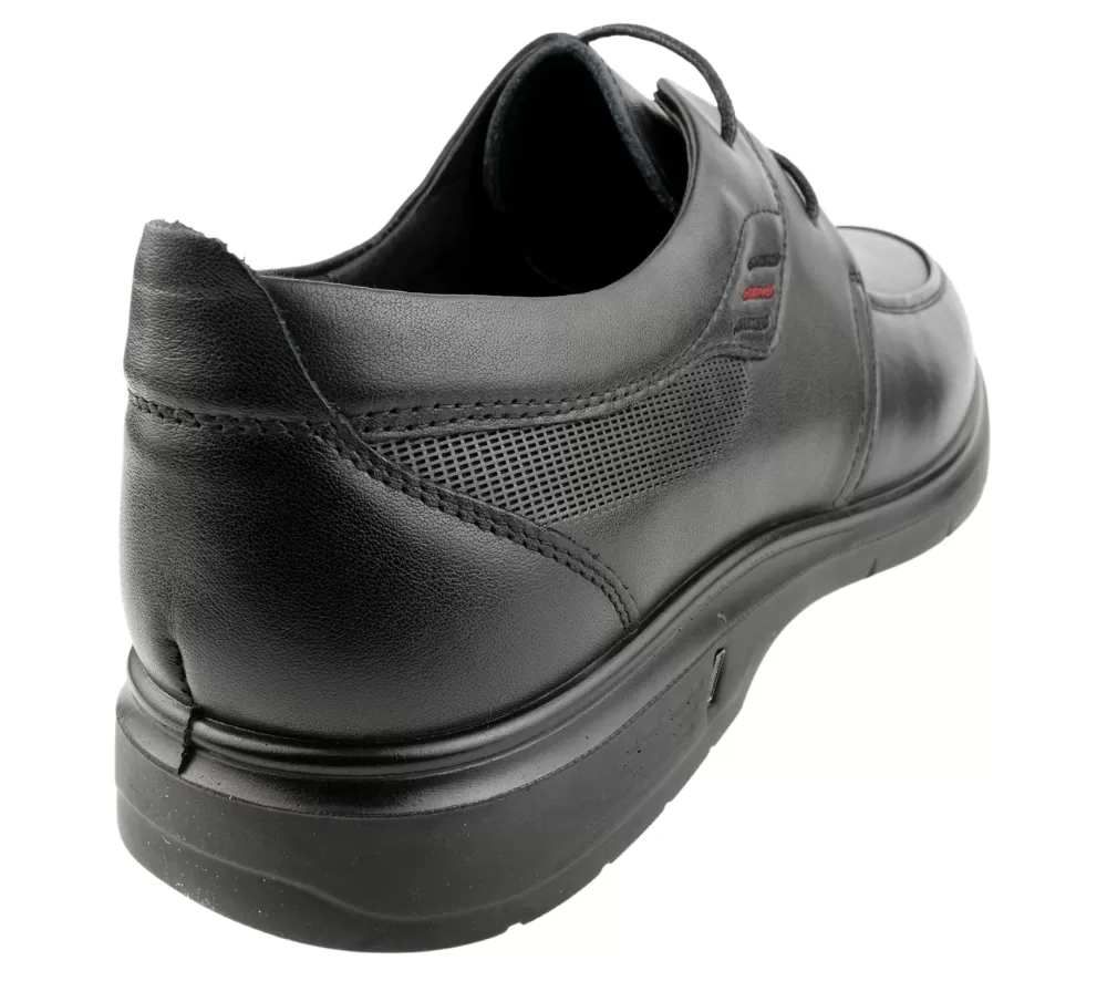 Pantofi casual, barbati, MELS, 1D2531 negru, piele naturala