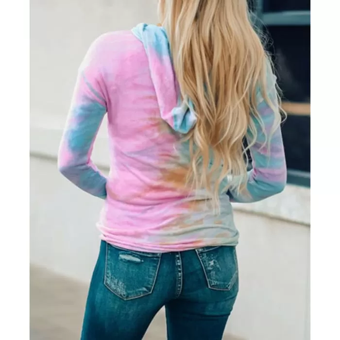 Pastel Tie Dye Hoodie