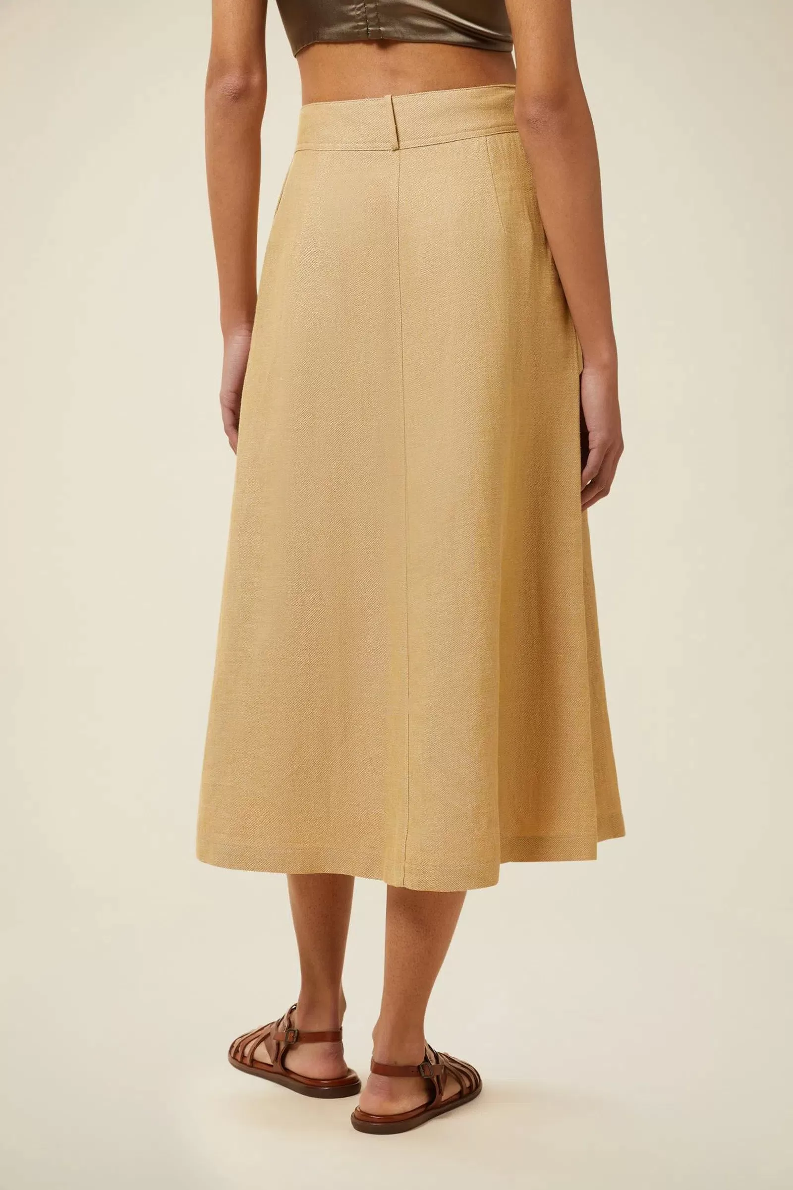 Pomandere :: Flared Midi Skirt