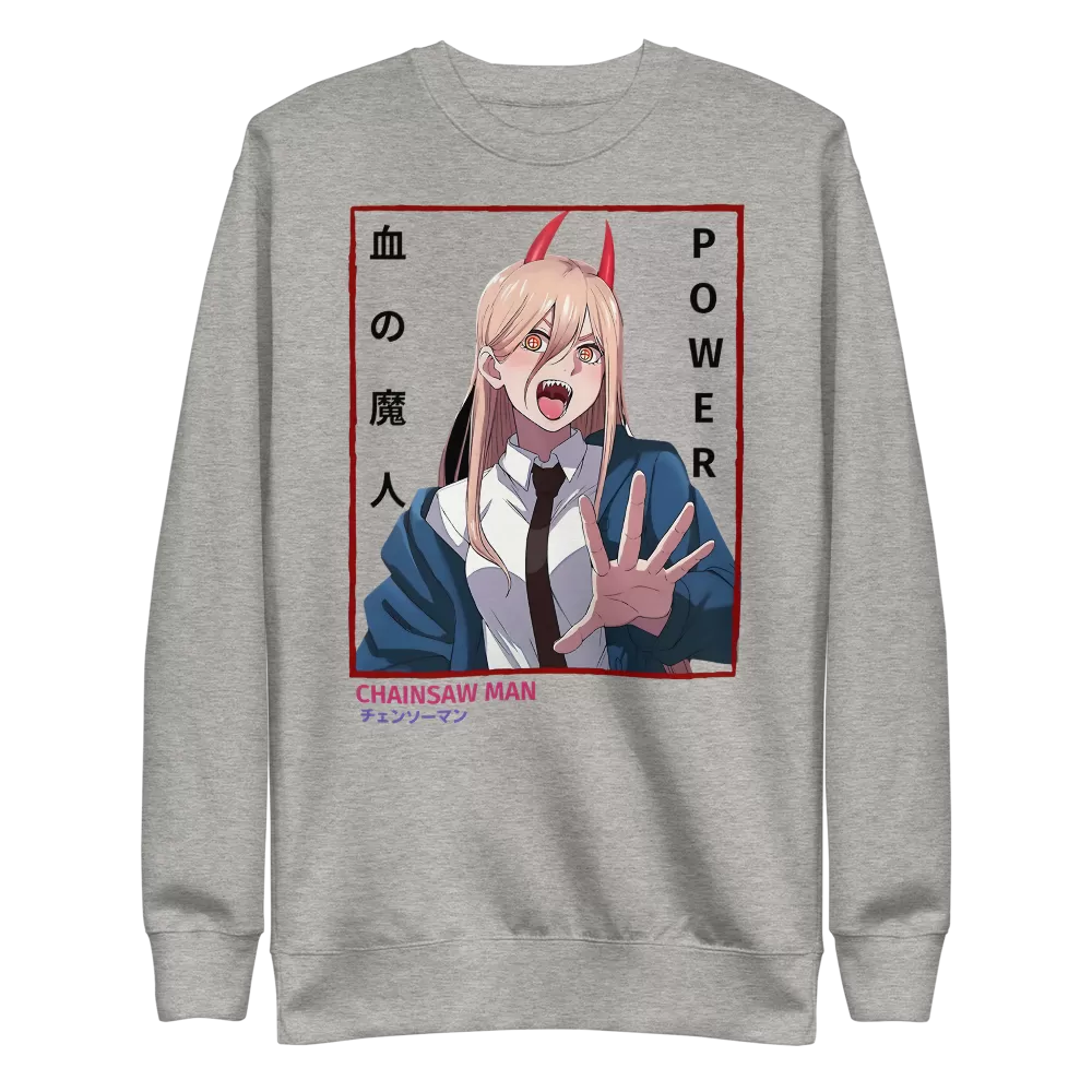 Power Crewneck Sweatshirt Chainsaw Man