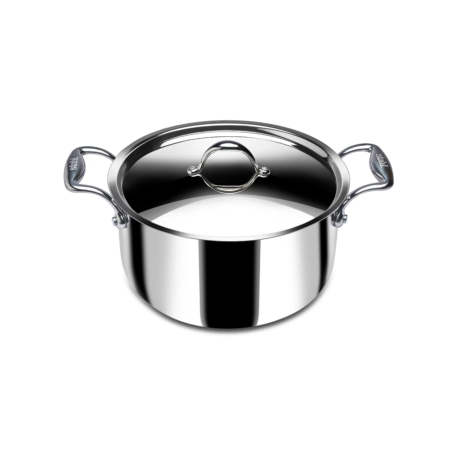 Stahl Artisan Stainless Steel Triply Casserole / Sauce Pot