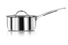 Stahl Stainless Steel Triply Artisan Saucepan