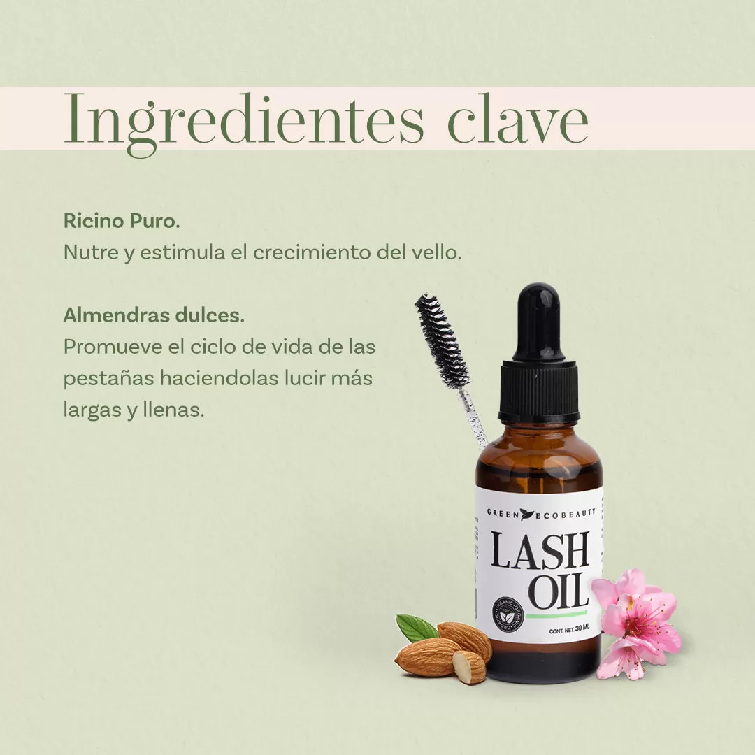 Suero para crecimiento de pestañas (3 Pack): Lash Oil