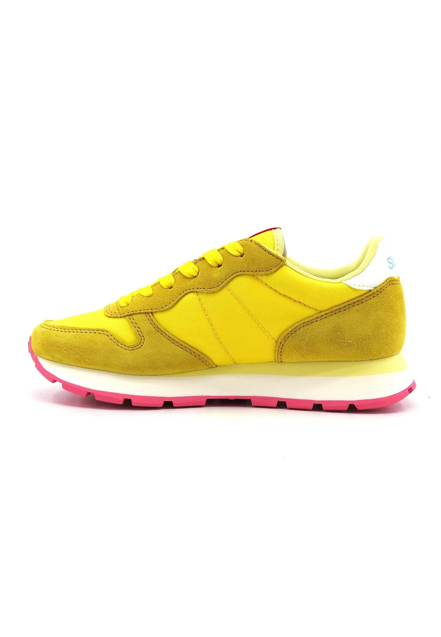 SUN68 Ally Solid Sneaker Donna Giallo Z34201