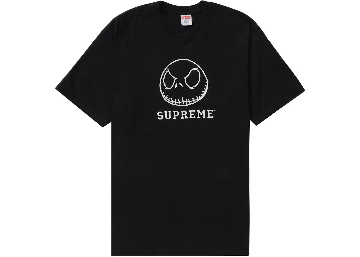 Supreme Skeleton Tee Black