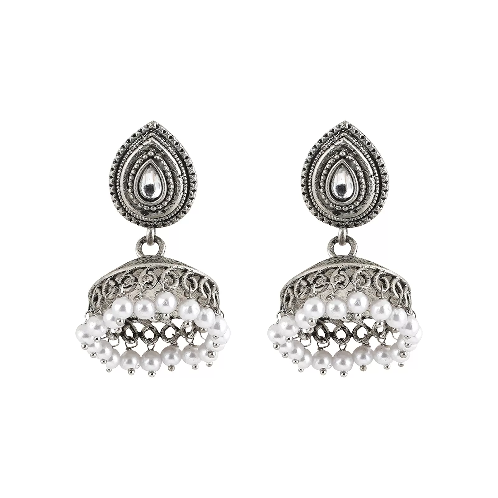 Teejh Anahita Silver Oxidised Jewelry Gift Set