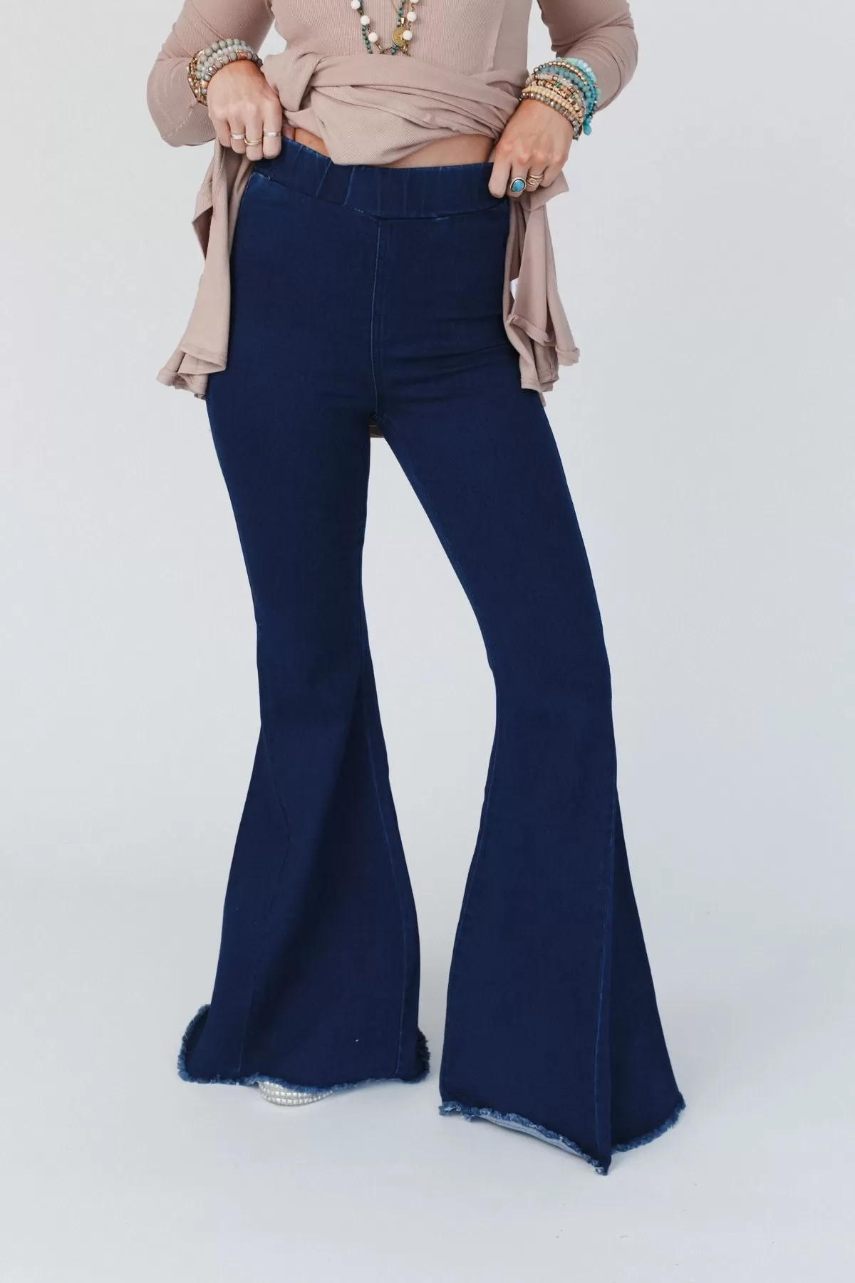 The Signature Flare - Dark Denim