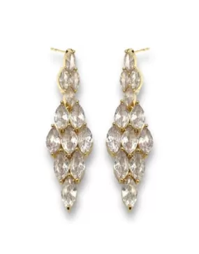 Theia Hannah Drop  Chandelier Earring