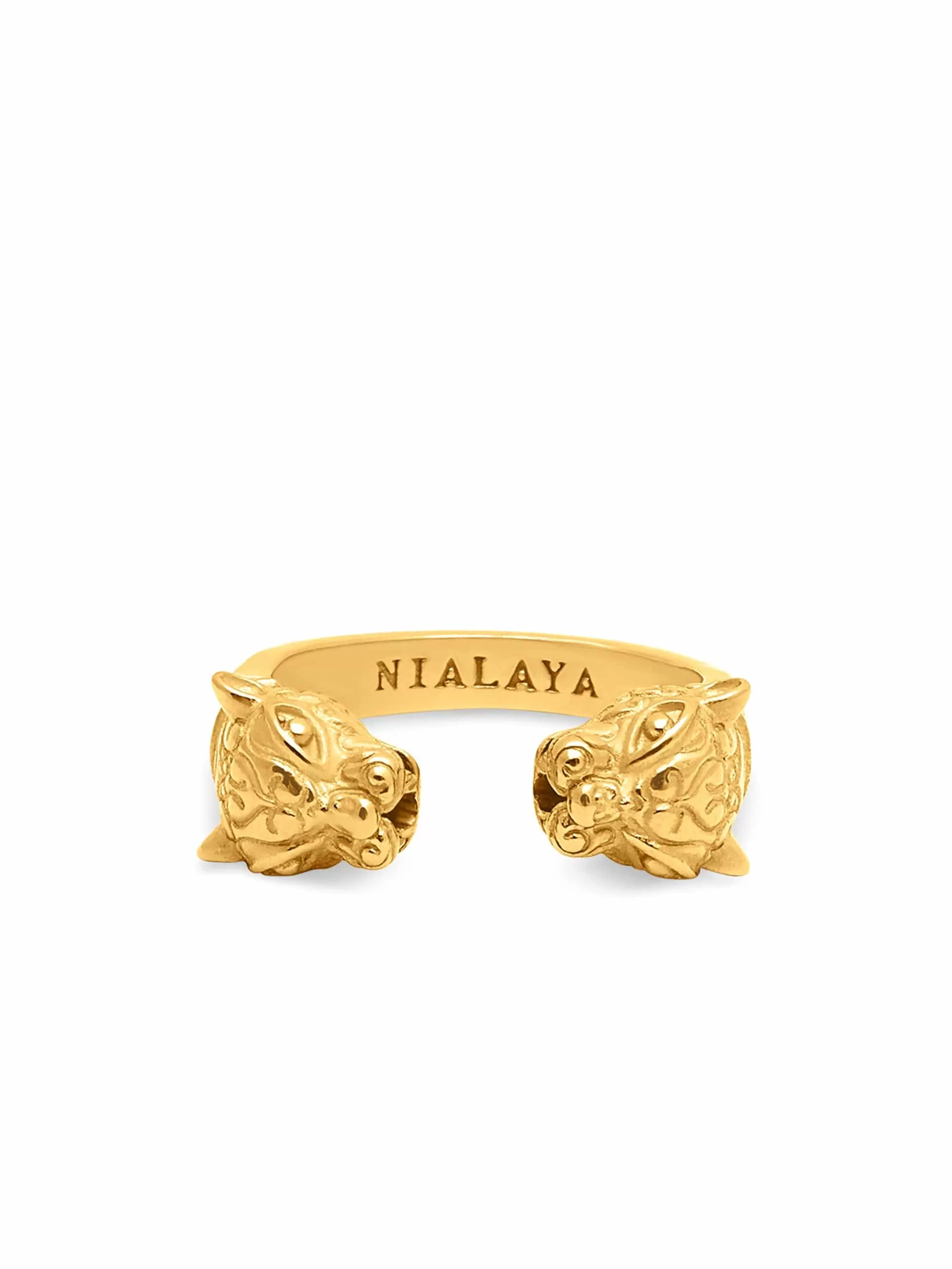 Women's Panther Ring in Gold