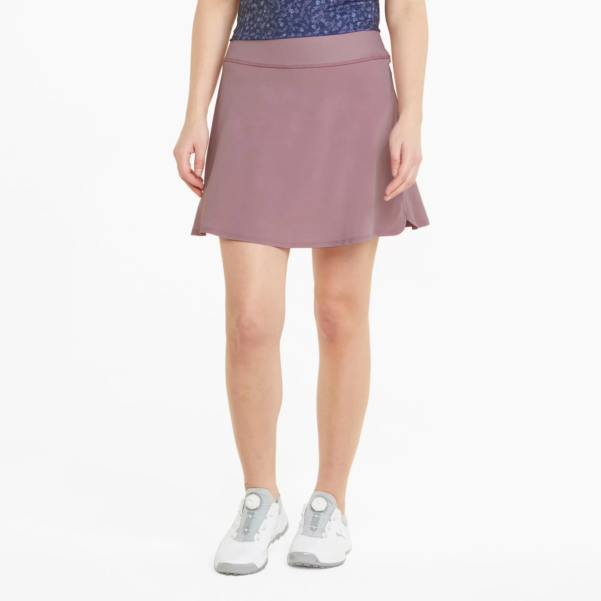 Women's PWRSHAPE Solid Golf Skirt | Pale Grape