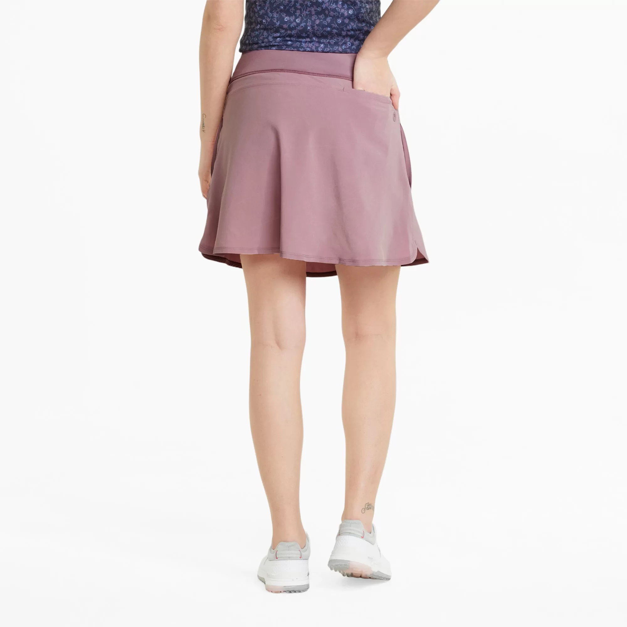 Women's PWRSHAPE Solid Golf Skirt | Pale Grape